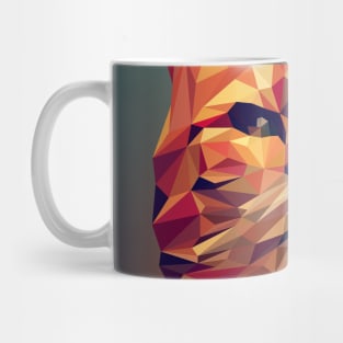 Angry Cat Art Mug